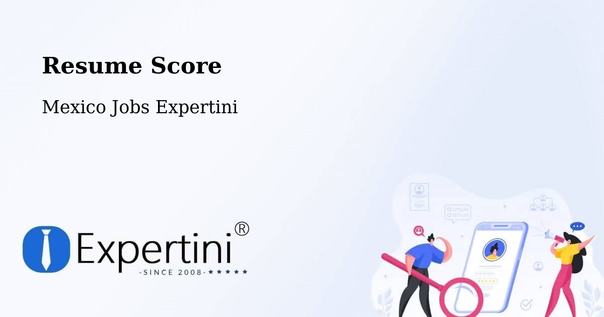 Resume Score & Job Description Match Tool – Texcatepec - Mexico Jobs Expertini